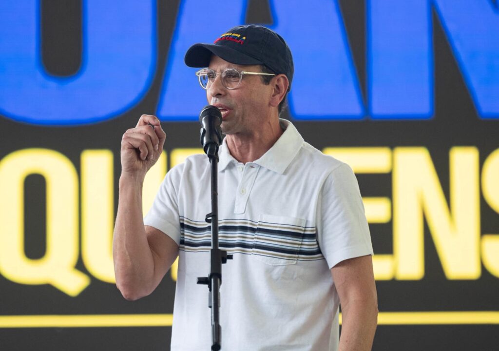 Capriles celebra regreso de María Corina Machado: «Es una muy buena noticia para quienes queremos un cambio»