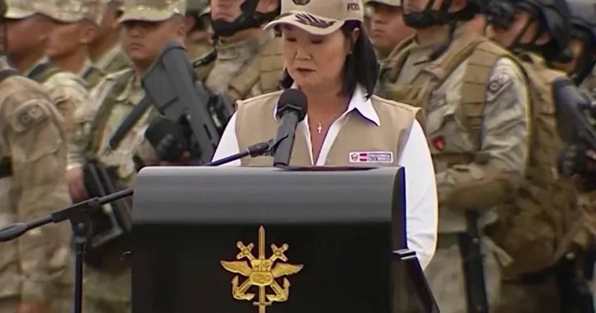 Keiko Fujimori crea comando militar-policial para enfrentar al crimen organizado